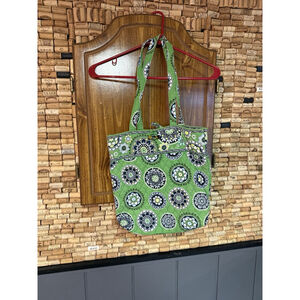 Vera Bradley Green Cupcake Tote